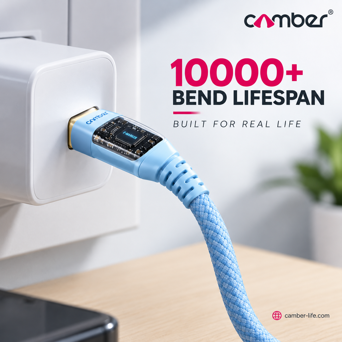 C to C Fast Charging Nylon Braided Cable