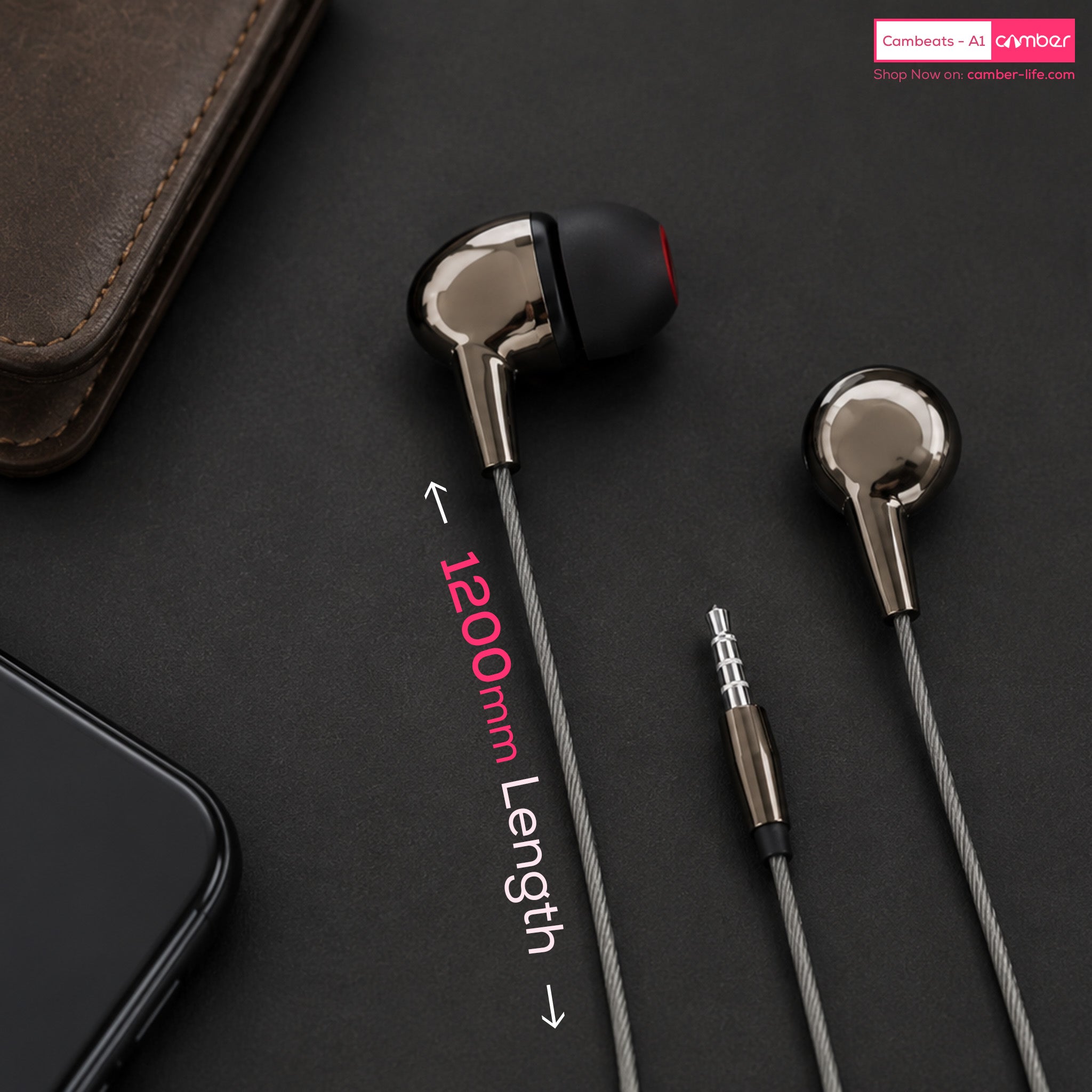 Cambeats A1 Wired Earphone - Buy 2 Bundle Offer
