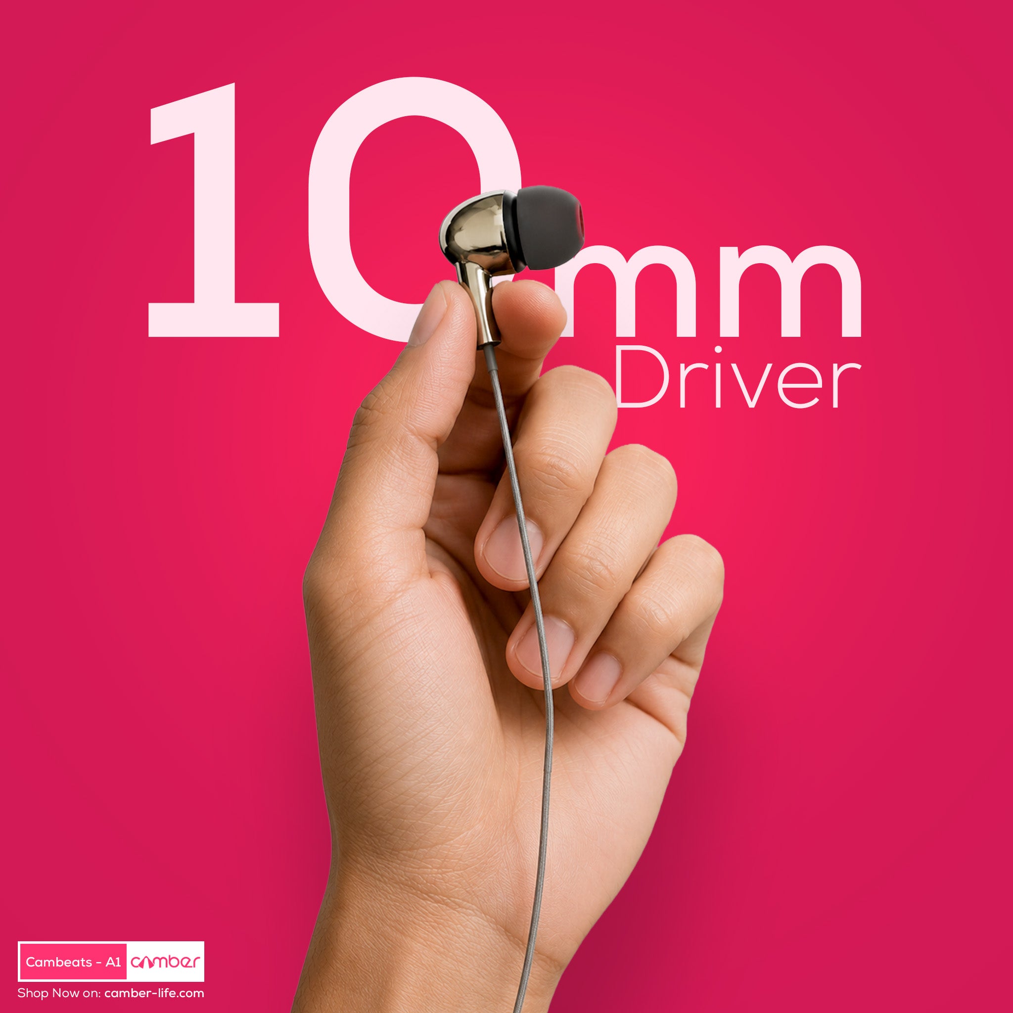 Cambeats A1 Wired Earphone - Buy 2 Bundle Offer